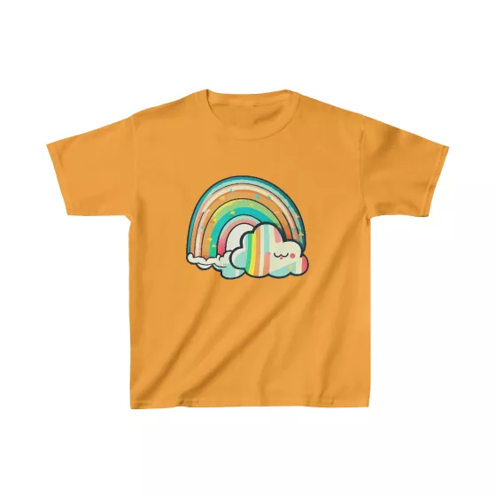 Girl Retro Rainbow T-Shirt