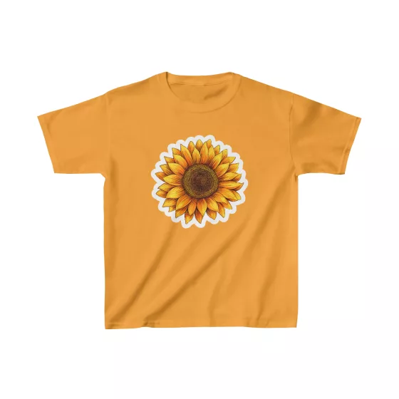 Girl Bright Sunflower T-Shirt