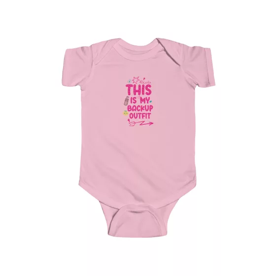 Cute Girls Jersey Bodysuit - Baby Backup Outfit
