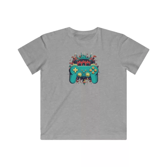 Unisex Kids Colorful Gamepad T-Shirt