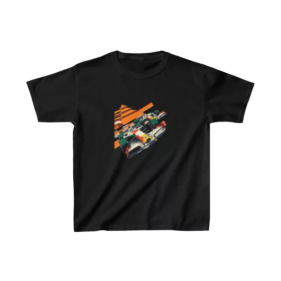 Colorful Racing Car Boy T-Shirt