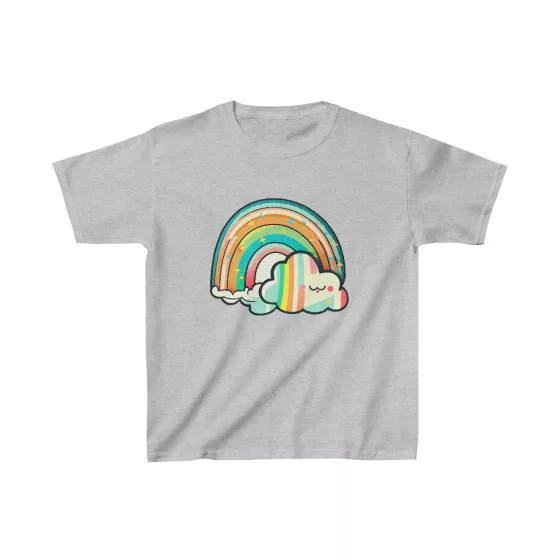 Girl Retro Rainbow T-Shirt