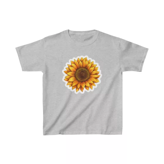 Girl Bright Sunflower T-Shirt