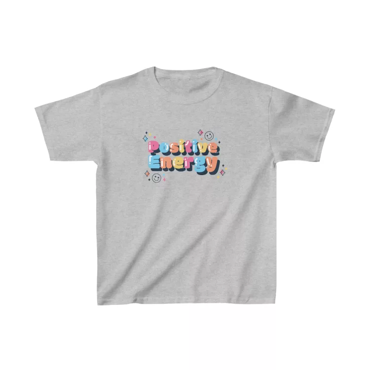 Cute and Colorful Positive Energy Girls T-Shirt