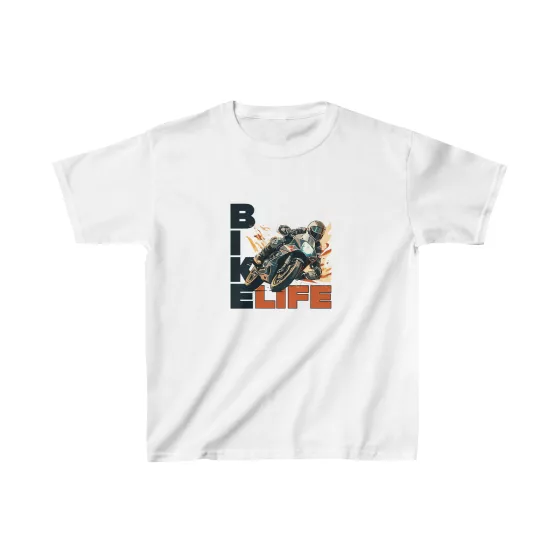 Bike Life Boy Motorcycle T-Shirt
