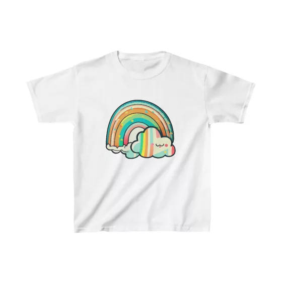 Girl Retro Rainbow T-Shirt