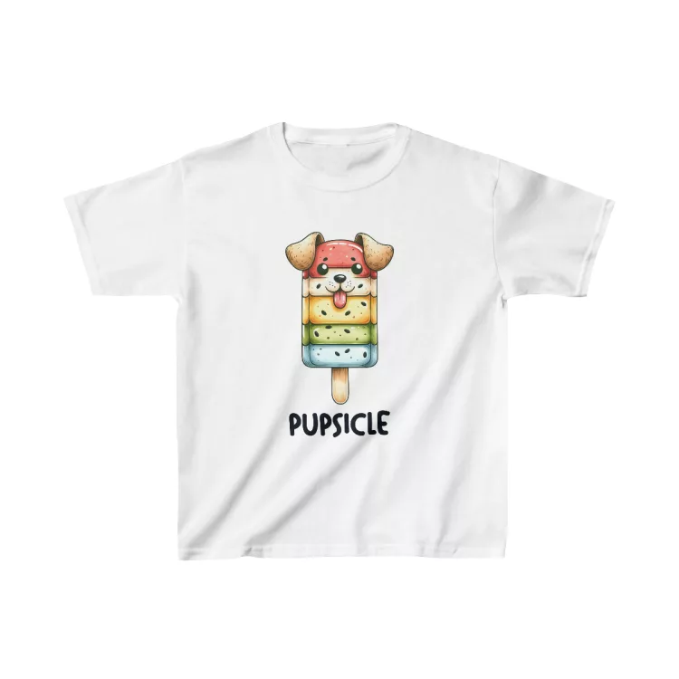 Unisex Pun Pupsicle Kids T-Shirt