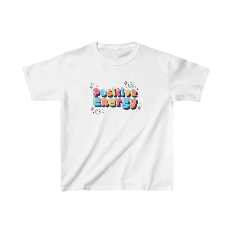 Cute and Colorful Positive Energy Girls T-Shirt
