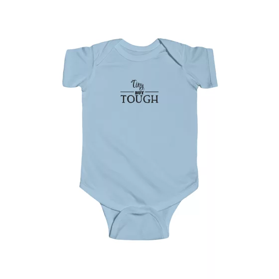 Baby Tiny But Tough Jersey Bodysuit