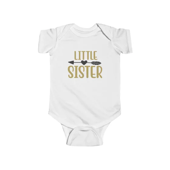 Girl Little Sister Baby Bodysuit