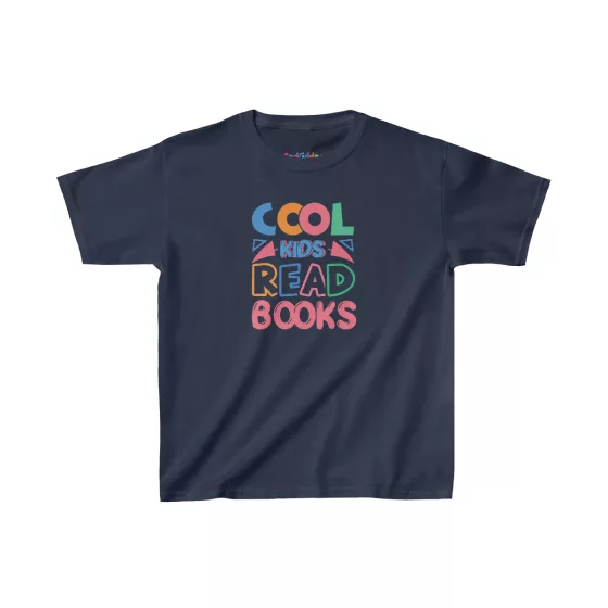 Unisex Cool Kids Read Books Quote Kid T-Shirt