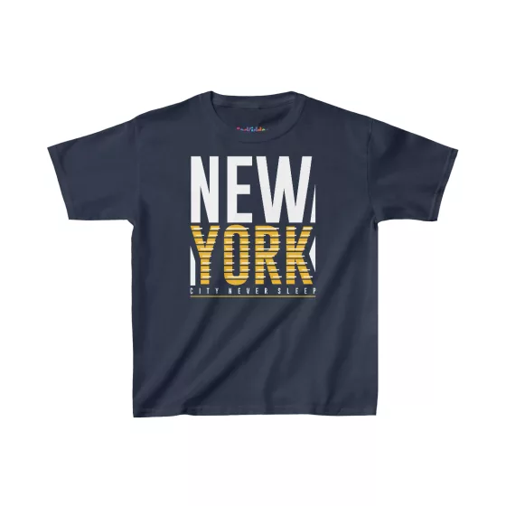 Unisex Urban New York Never Sleep Kids T-Shirt