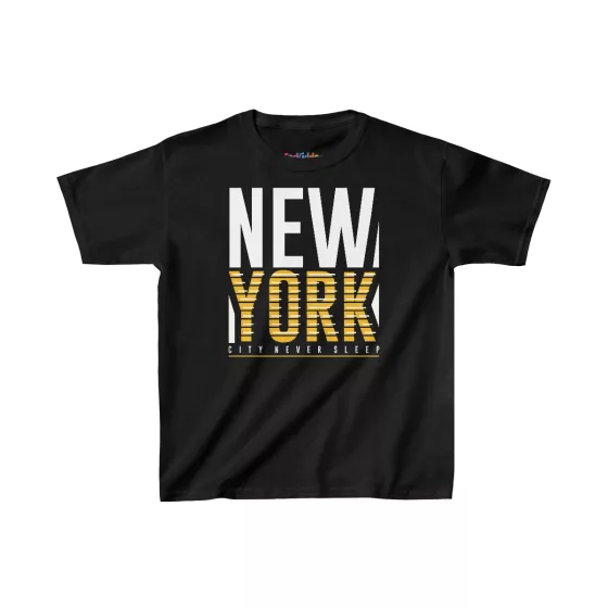 Unisex Urban New York Never Sleep Kids T-Shirt