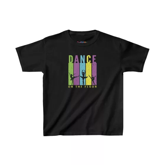 Girls Dance on the Floor Ballerina Kids T-Shirt