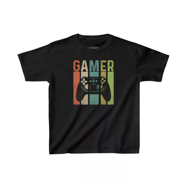 Boys Gamer and Controller Kid T-Shirt