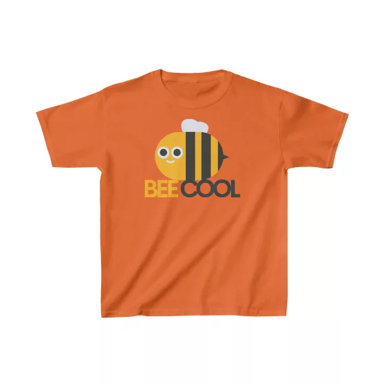 Unisex Bee Cool Illustration Kids T-Shirt