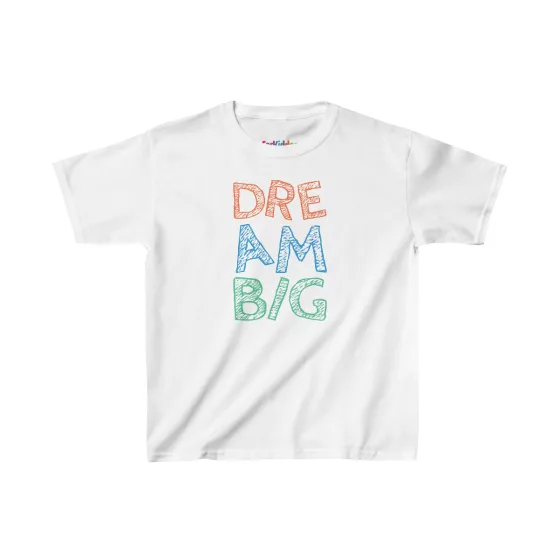 Girls Dream Big Quote T-Shirt