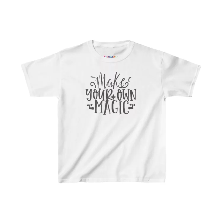 Girls Quote Make Your Own Magic Kid T-Shirt