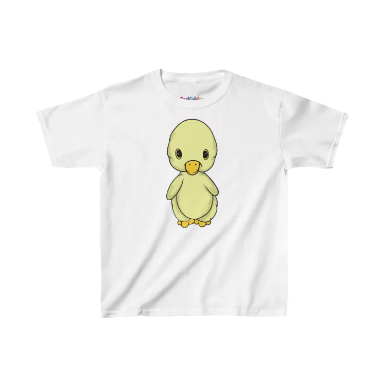 Unisex Duckling Illustration Kid T-Shirt