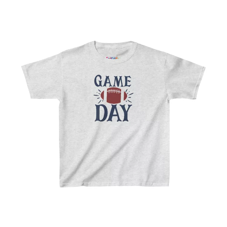 Unisex Game Day Football Illustration Kids T-Shirt