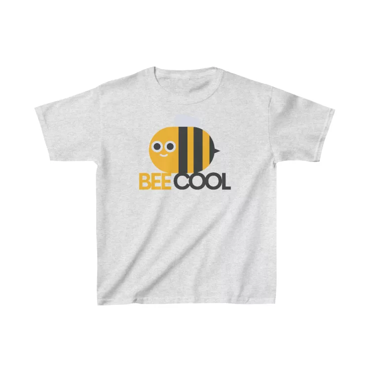 Unisex Bee Cool Illustration Kids T-Shirt