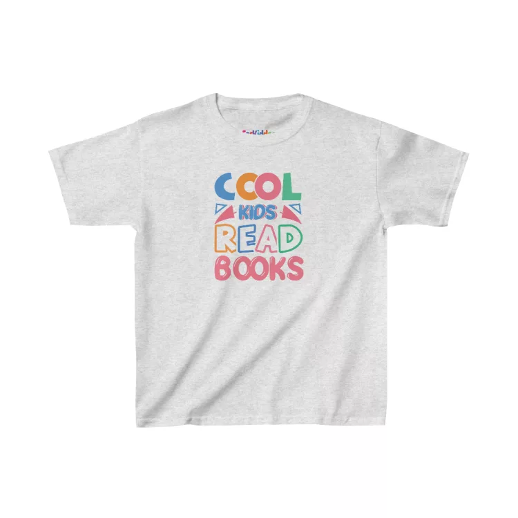 Unisex Cool Kids Read Books Quote Kid T-Shirt