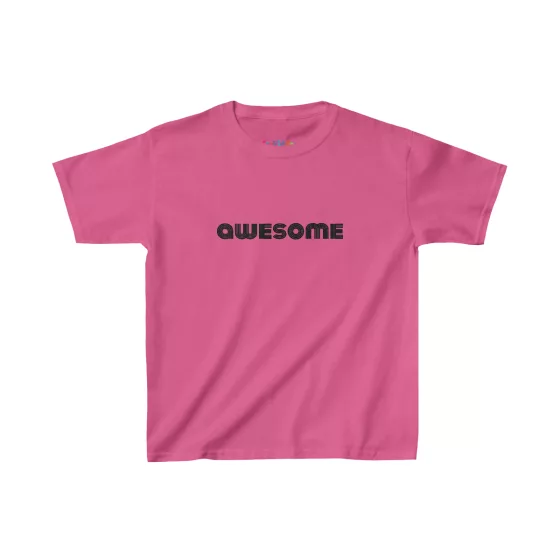 Unisex Awesome Word Kids T-Shirt