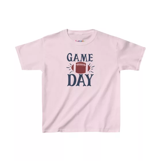 Unisex Game Day Football Illustration Kids T-Shirt