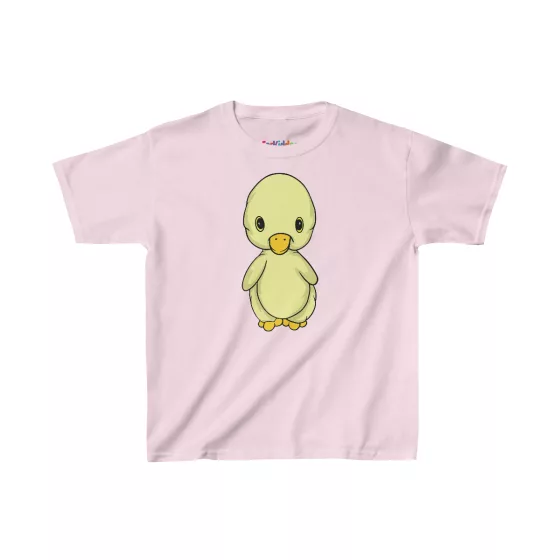 Unisex Duckling Illustration Kid T-Shirt