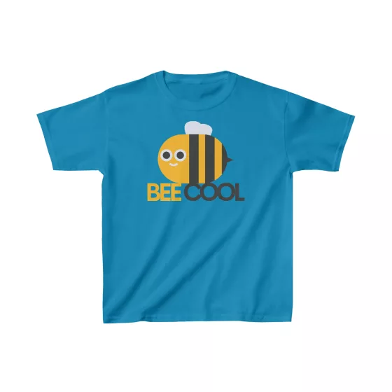 Unisex Bee Cool Illustration Kids T-Shirt